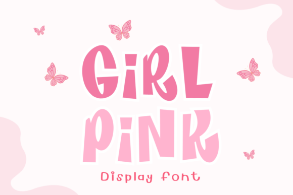 Girl Pink: A Soft, Stylish Font for Feminine Design
