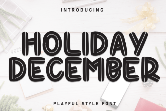 Holiday December: Crafting Festive Visual Narratives