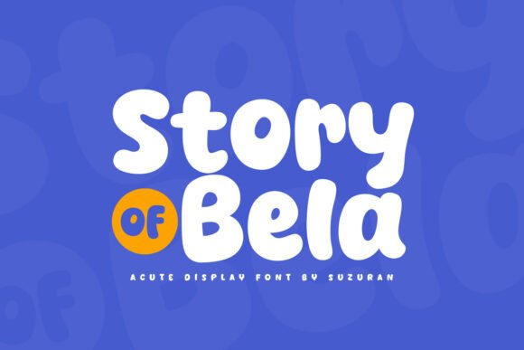 Story of Bela: A Display Font for Modern Design