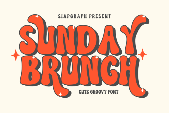 Sunday Brunch: A Groovy Font for Modern Design