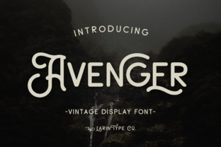 The Avenger Font: A Vintage Powerhouse for Modern Design